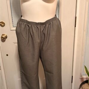 Alfred Dunner Women’s Gray Trousers
